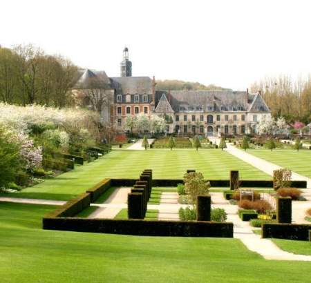 L'Abbaye de Valloires dans la Baie Somme en Picardie