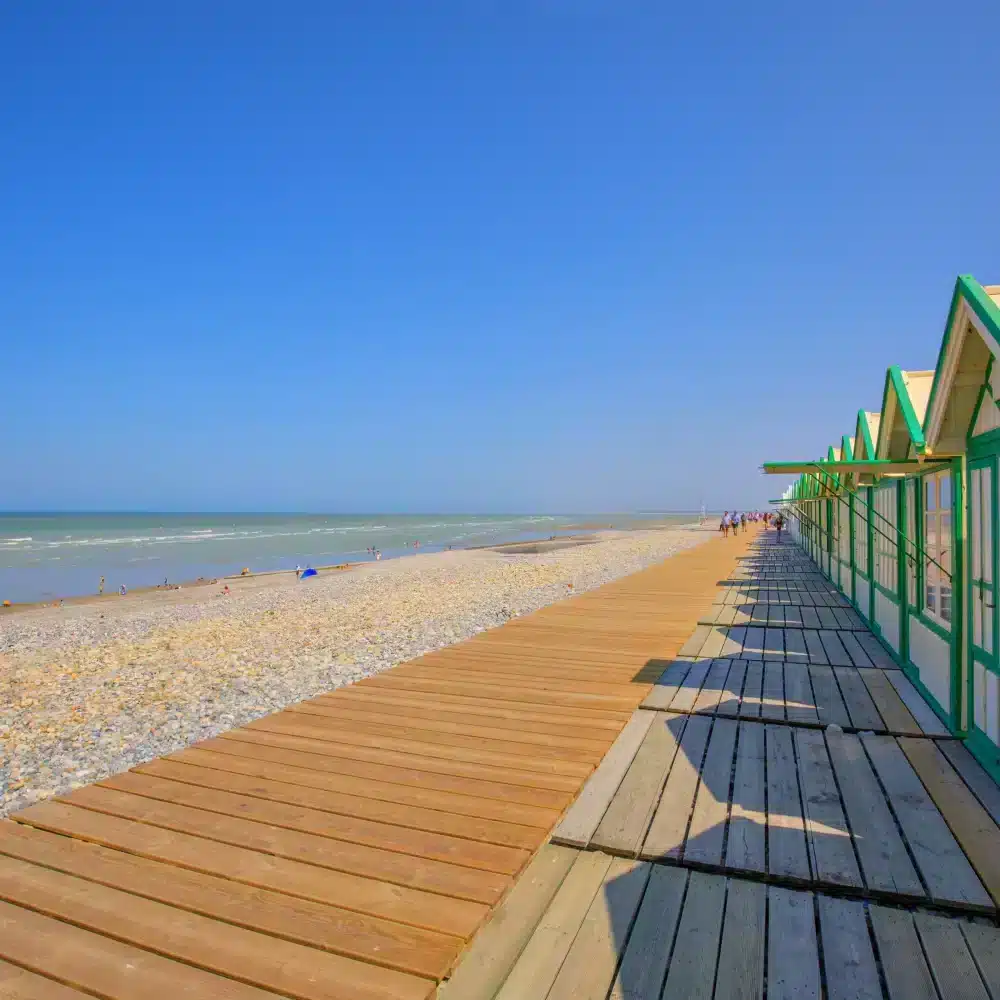 camping en bord de mer dernière minute dans la baie de Somme, proche des cabines de Cayeux